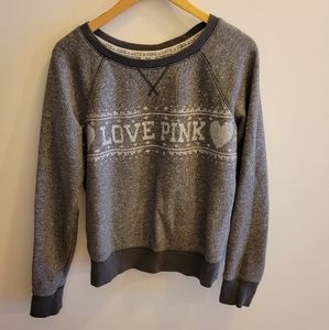 PINK crewneck sweater